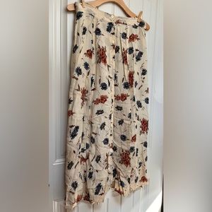 VINTAGE PAPER MOON - Floral Skirt